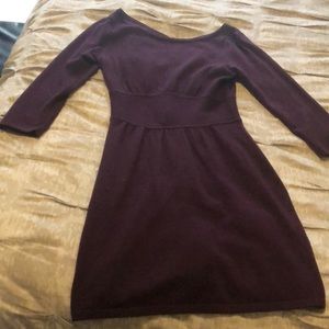 Violet sweater dress